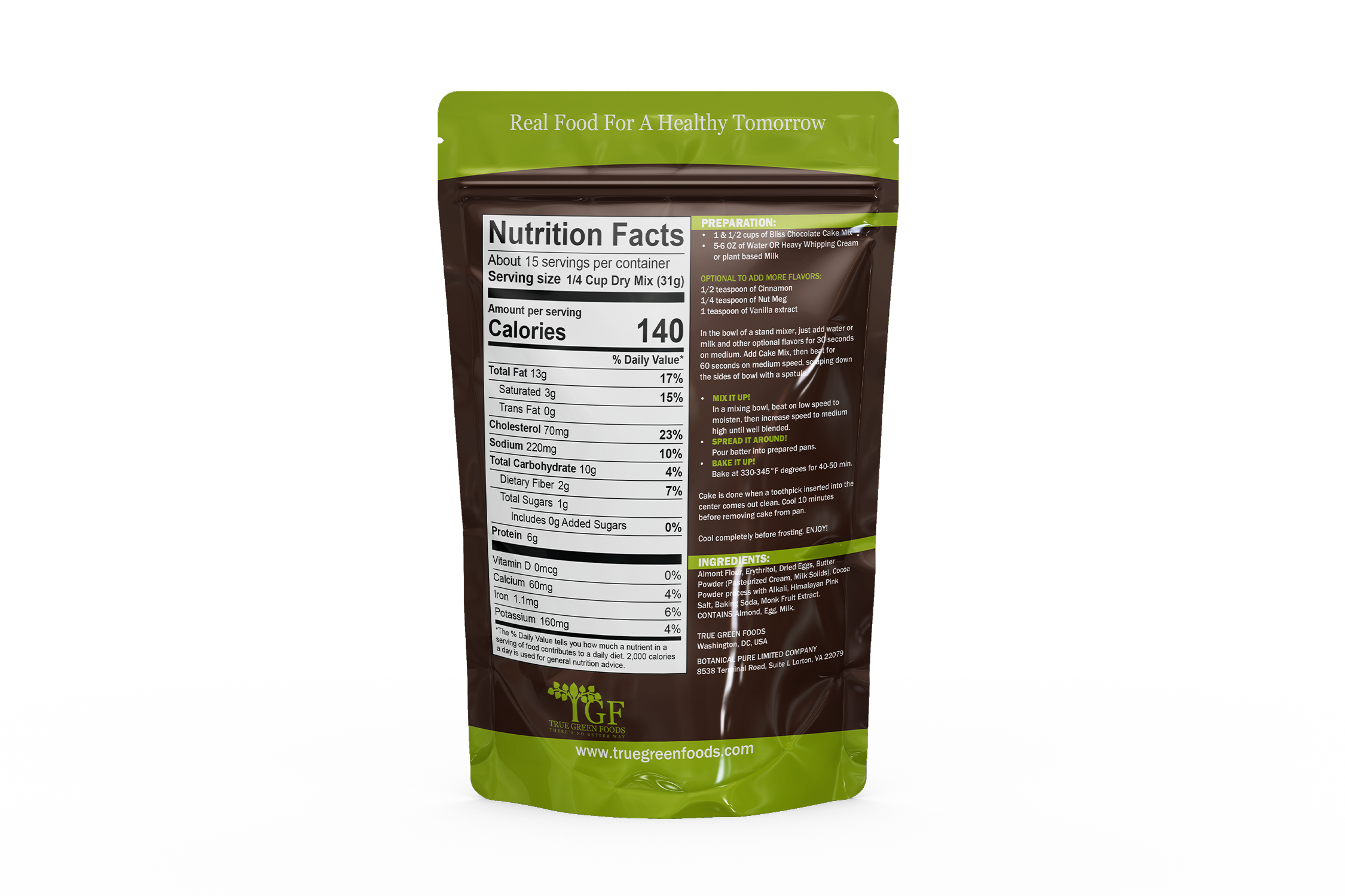 Bliss Chocolate Cake Mix - Image 2